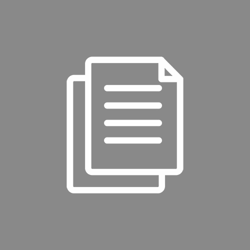 Document Icon with Grey Background