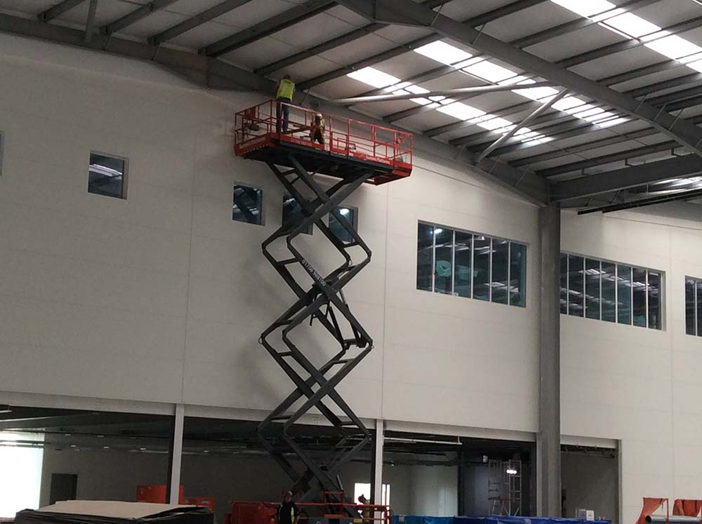 Construction in progress at Horizon 120 Business Innovation & Logistics Park