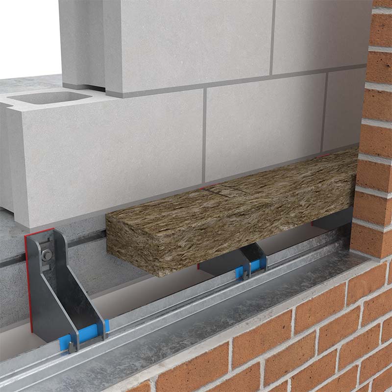 PFC Corofil Cavity Fire Stop CCFS Plain With Masonry Support System