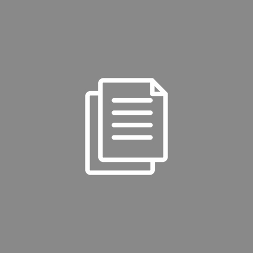 Document Icon with Grey Background