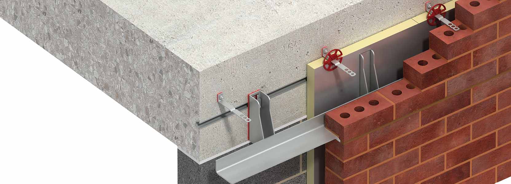 Ancon Mdc Support System Fixed To 30 20 Cast In Channel