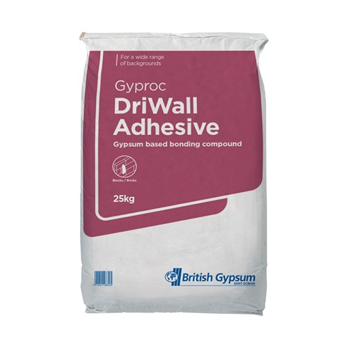 British Gypsum Driwall Adhesive
