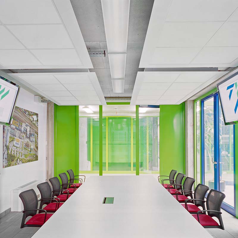 Zentia DecoFrame Kit Blade Canopy Project Image