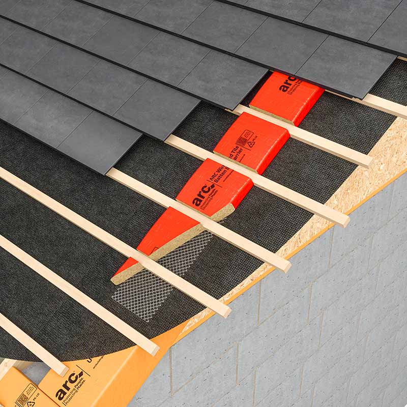 ARC Wired Tile Batten Barrier
