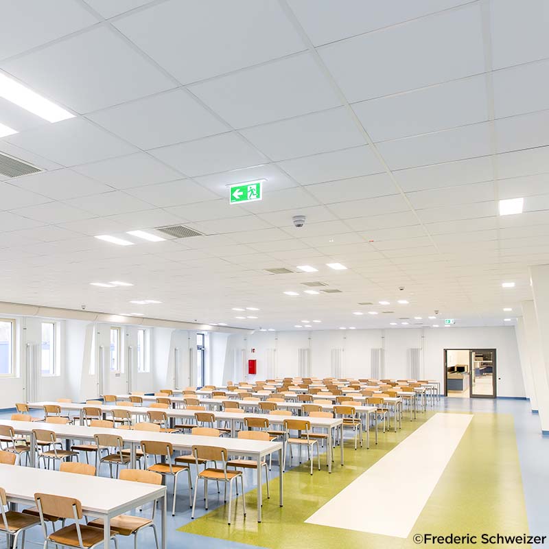 Knauf Ceiling Solutions TOPIQ Alpha 15 In School Setting