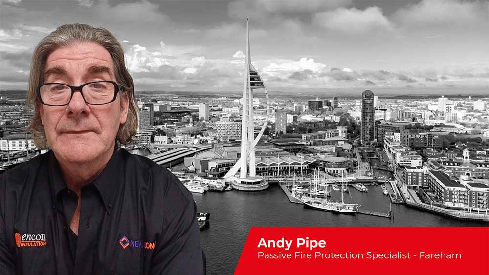 Image of Andy Pipe, fire protection specialist at Encon & Nevill Long Fareham