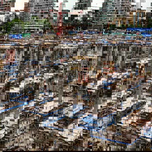 Construction Products - reinforced concrete frame