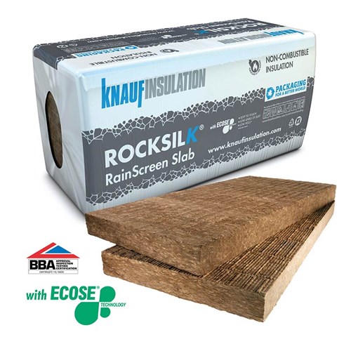 Knauf Insulation Rocksilk Rainscreen Slab Image UK